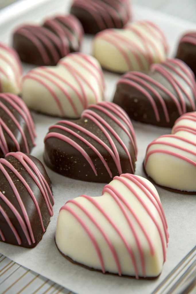 Chocolate Marshmallow Hearts Recipe