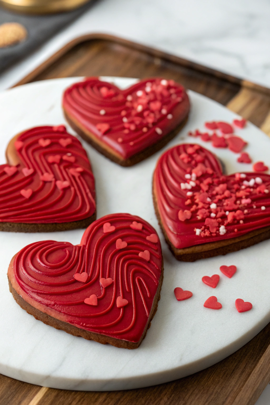 Crisp and Buttery Danish Biscuits with Chocolate Dip