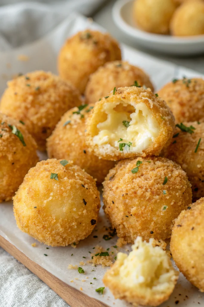Easy Air Fryer Cheese Balls Recipe