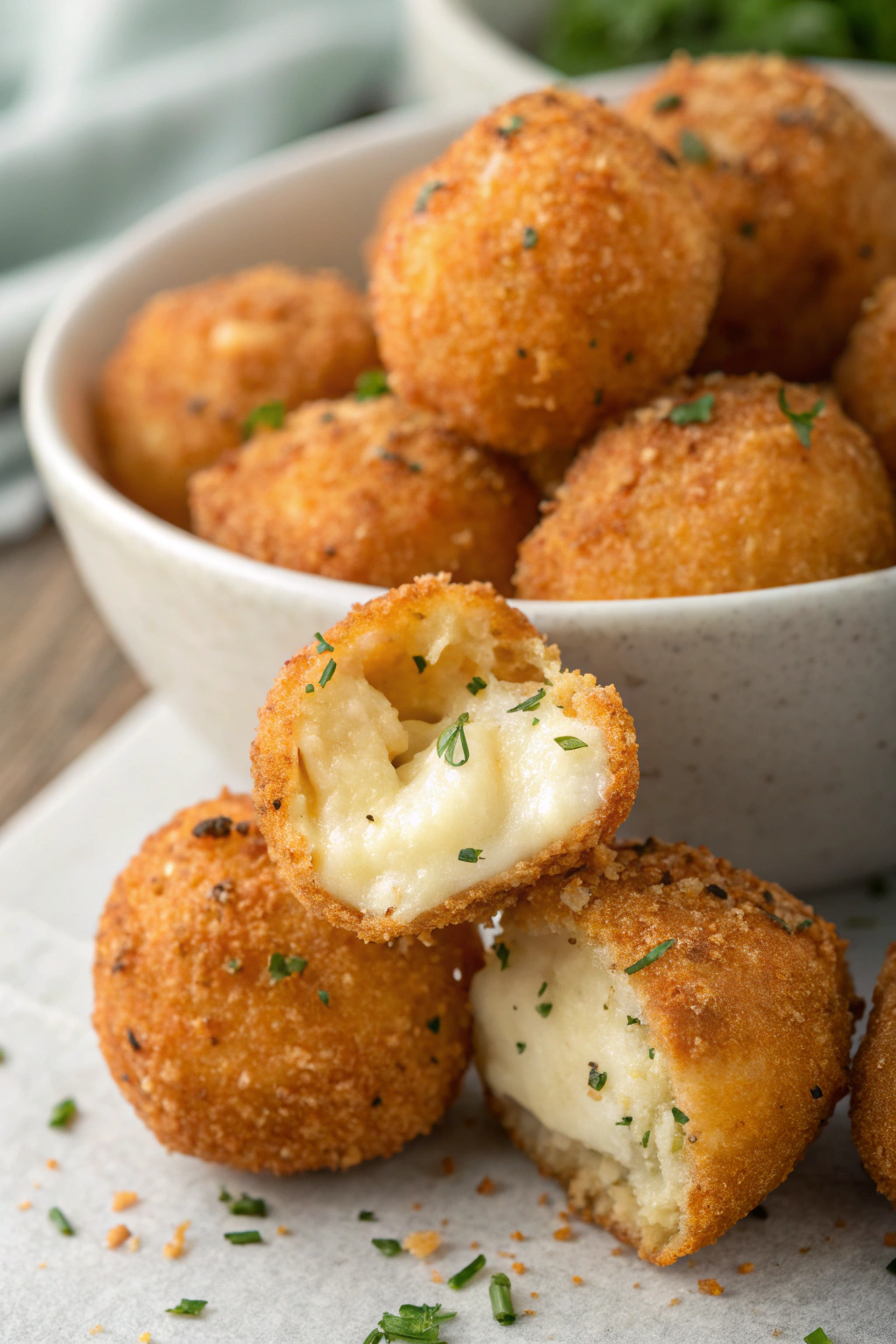 Easy Cheesy Parmesan Mozzarella Bites Recipe
