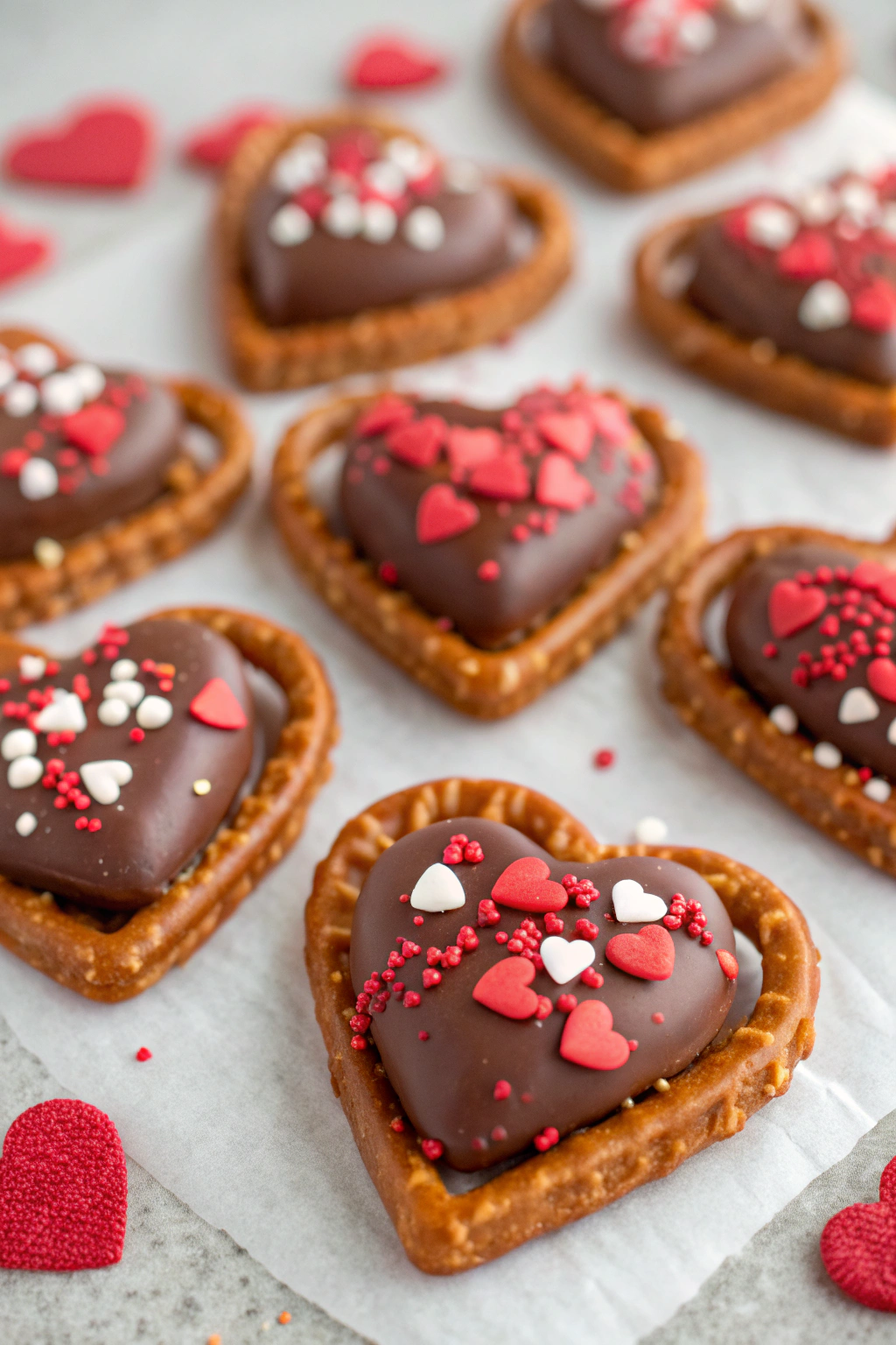 Easy Heart Pretzels Recipe