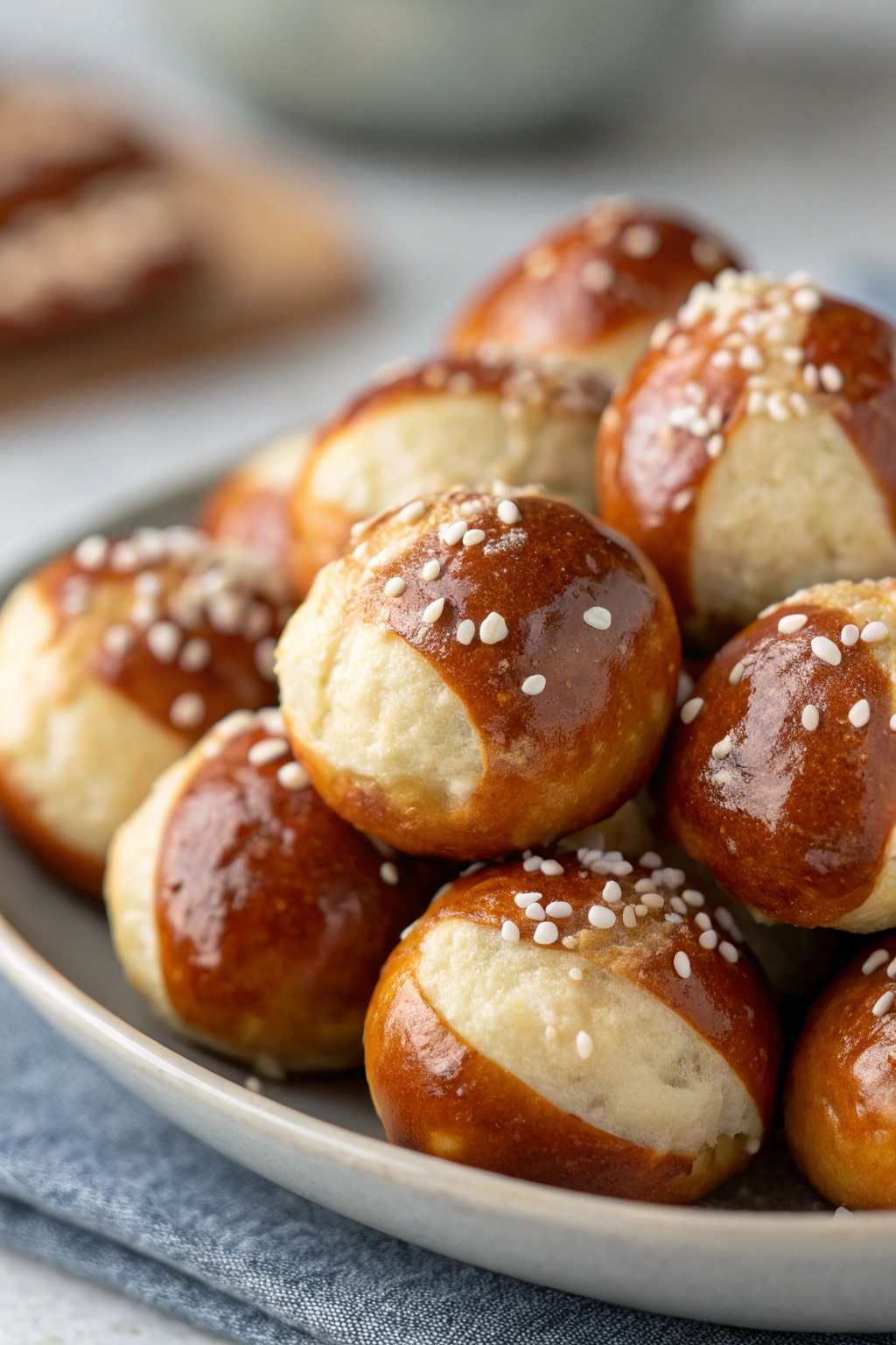 Easy Homemade Soft Pretzel Bites Recipe
