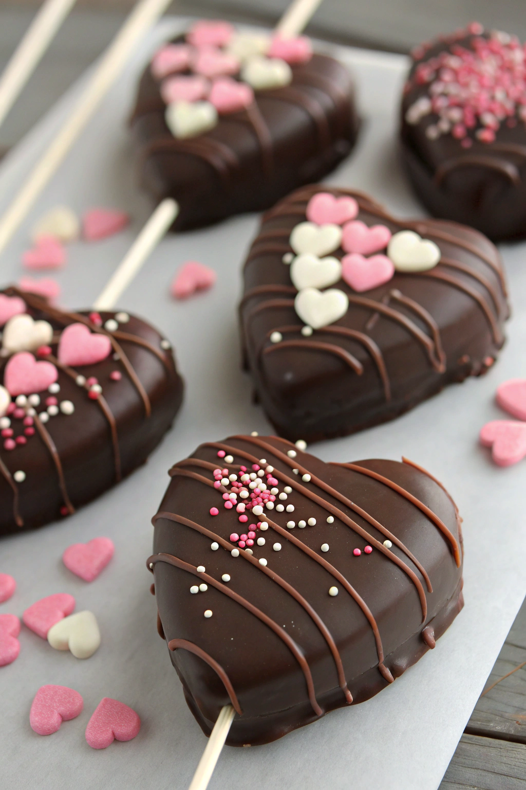 Heart Shaped Cake Pops Recipe