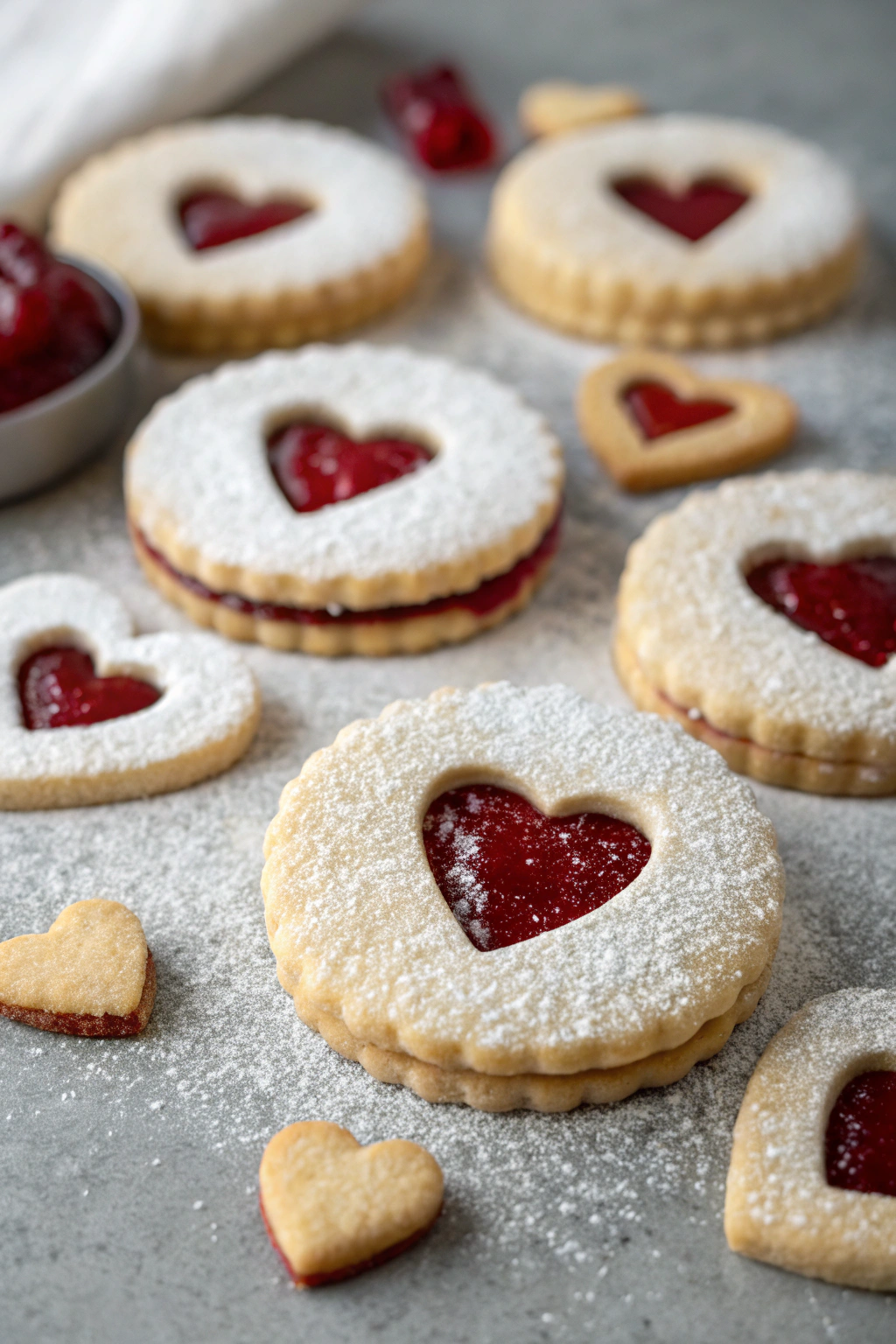 Linzer Cookies Italian Stawberry Jam Recipe