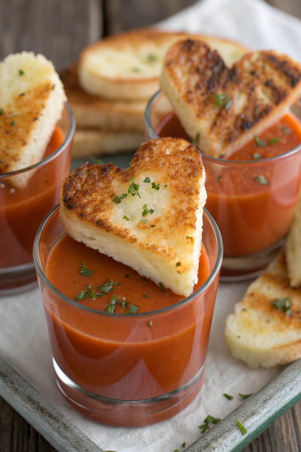 Mini Grilled Cheese Hearts Recipe