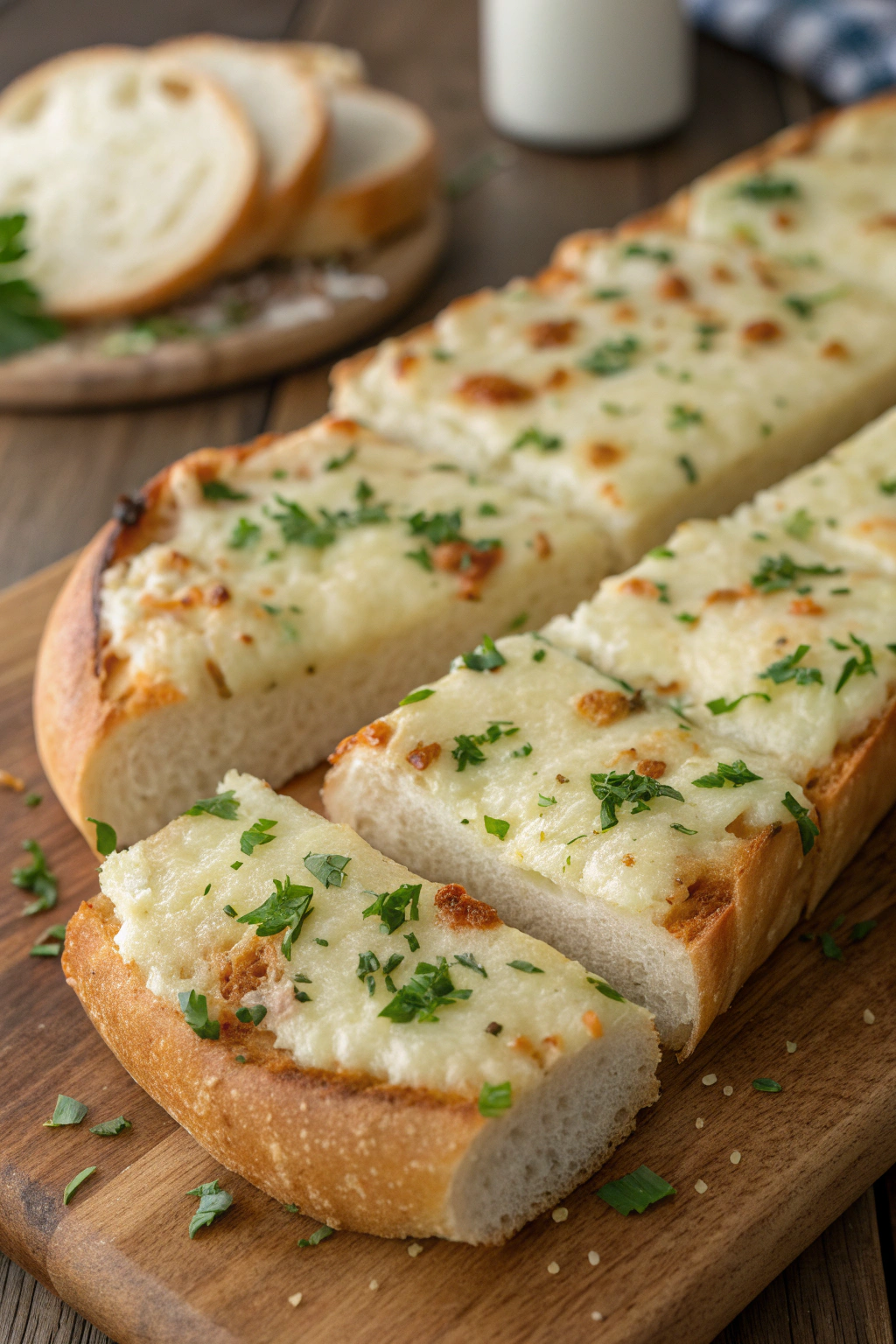Quick Garlic Breadsticks Recipe