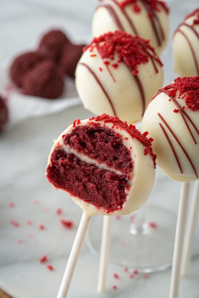Red Velvet Cake Pops Recipe