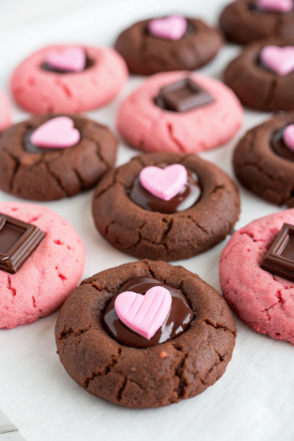 Valentine Ganache Cookies Recipe