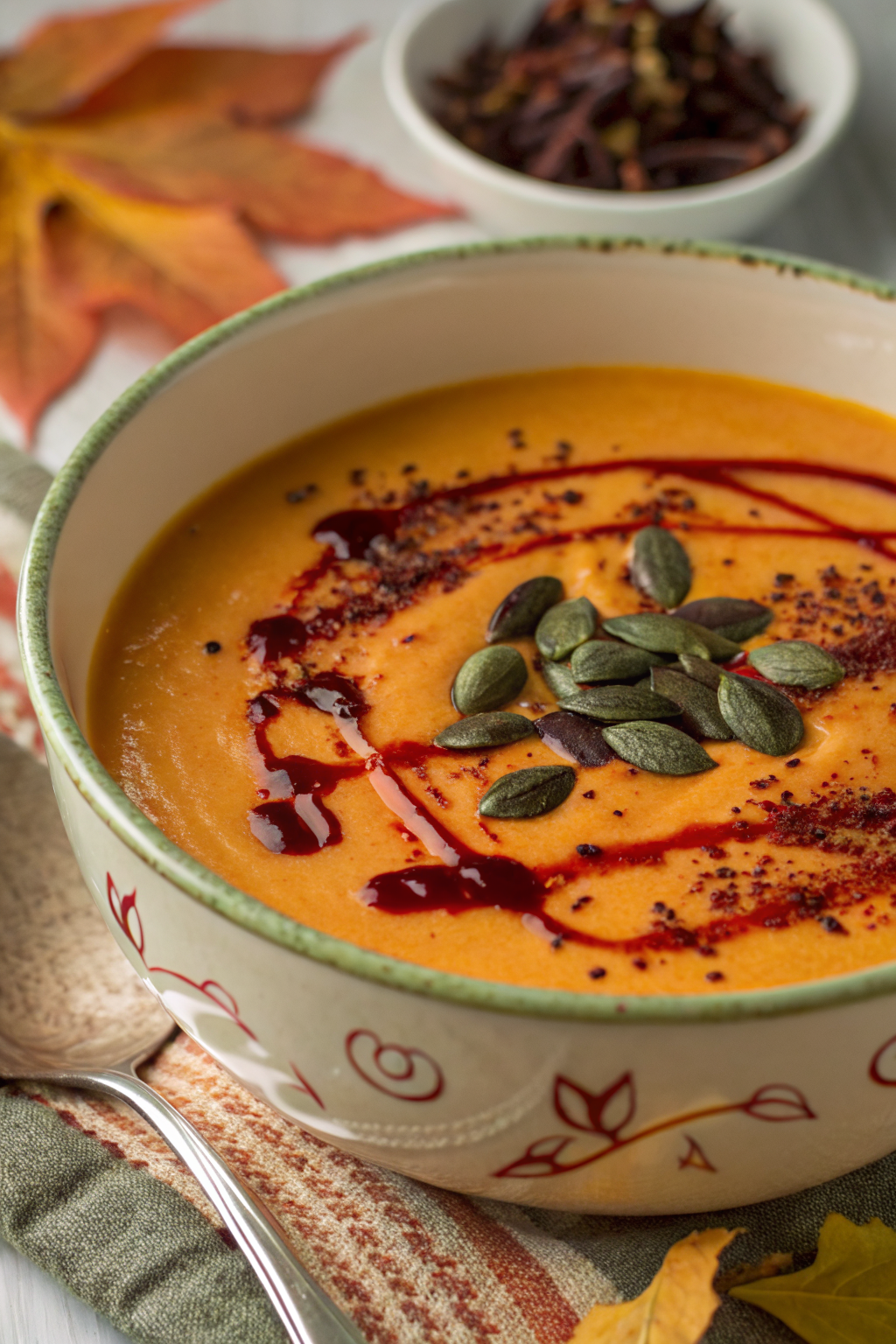 Autumn-Spiced Roasted Pumpkin Soup Recipe