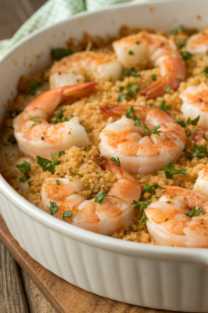 Baked Stuffed Shrimp Casserole Recipe