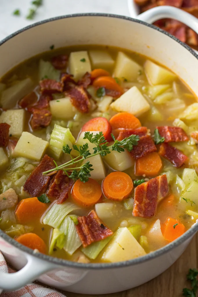 Cabbage and Potato Soup Recipe