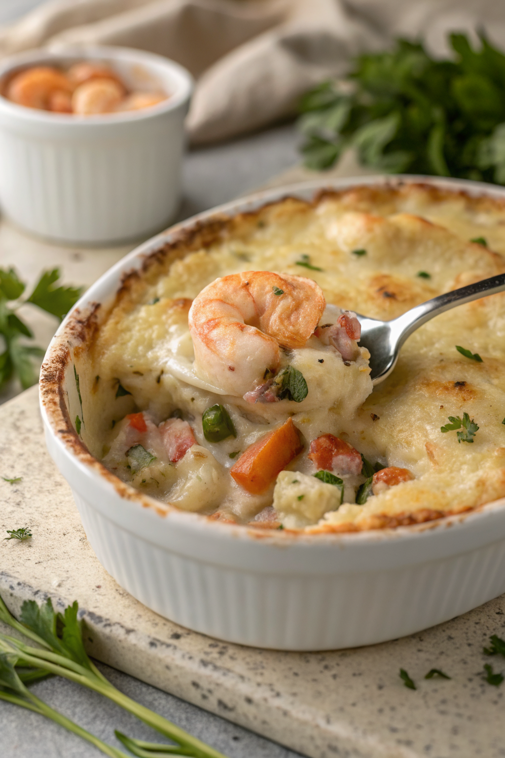 Cheddar Bay Biscuit Seafood Pot Pie Recipe