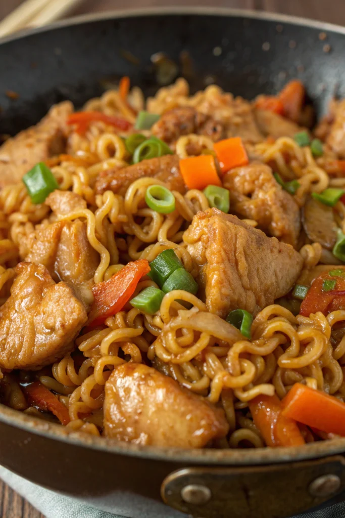 Chicken Ramen Stir Fry Recipe