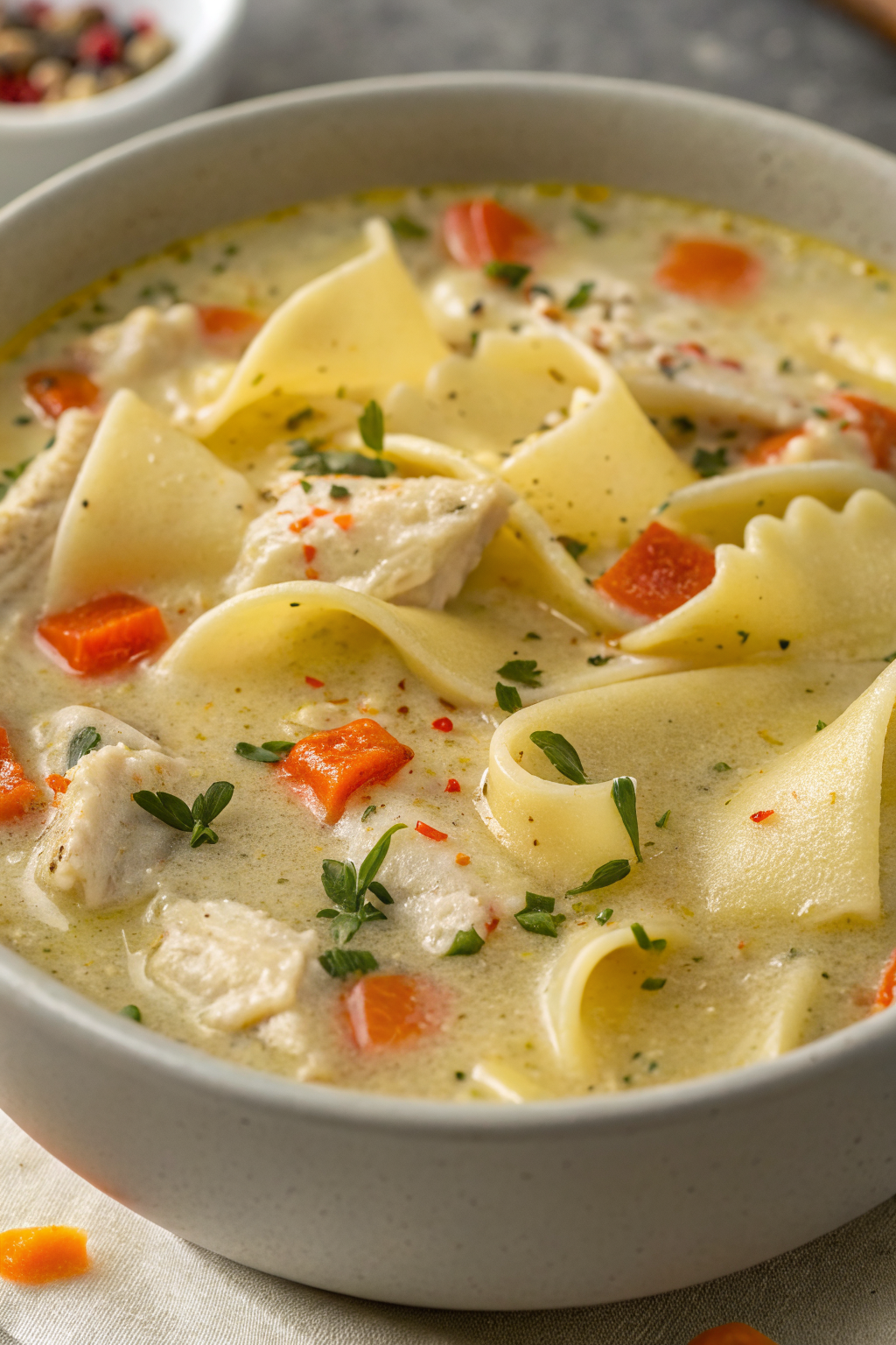 Creamiest chicken Lasagna Soup Recipe