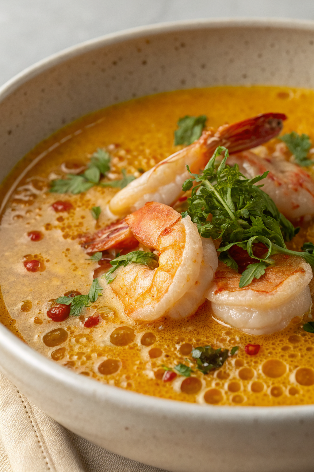 Creamy Crab and Shrimp Seafood Bisque