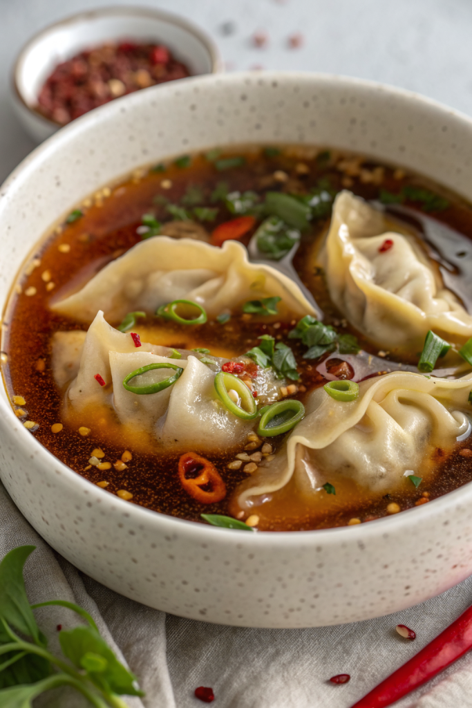 Easy Potsticker Soup Recipe