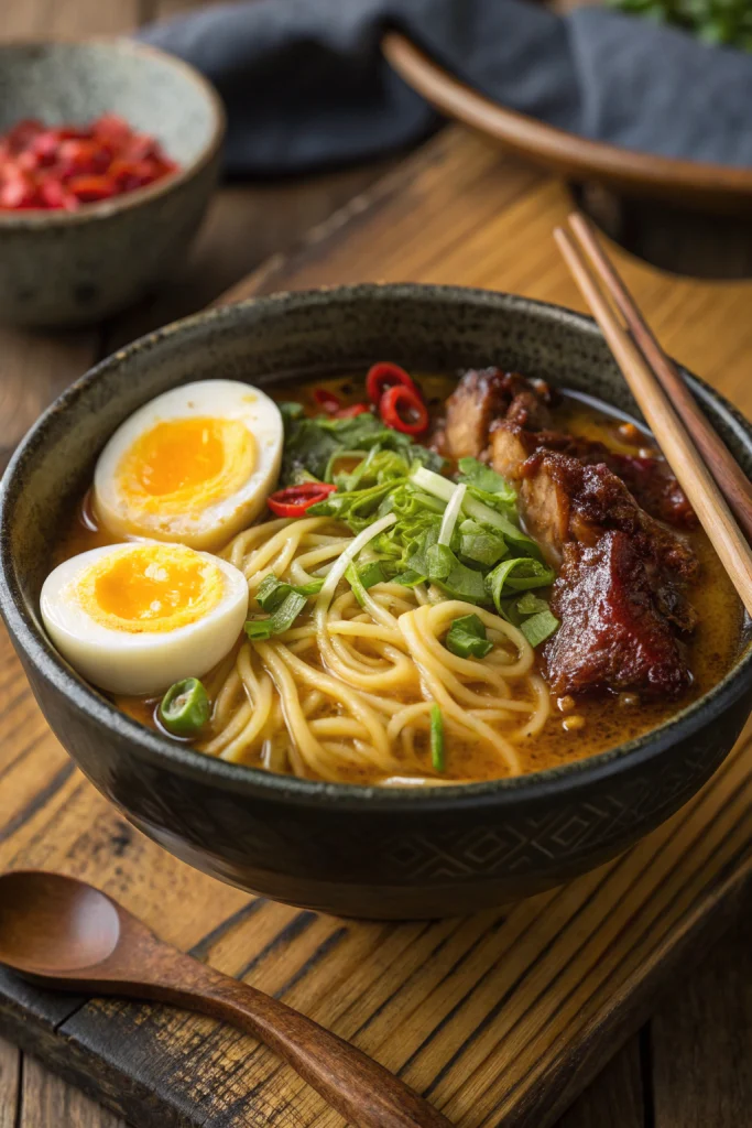 Easy Ramen Noodle With Vegetables