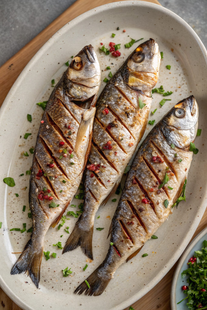 Greek Style Grilled Fish Recipe