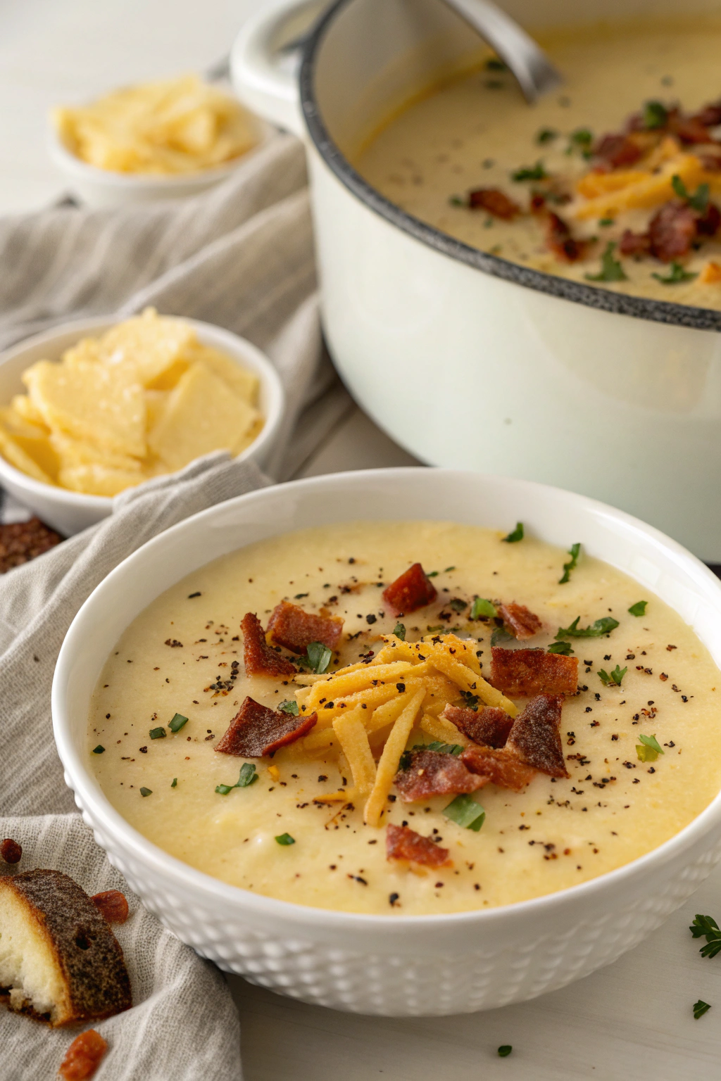 Homemade Loaded Potato Soup Recipe