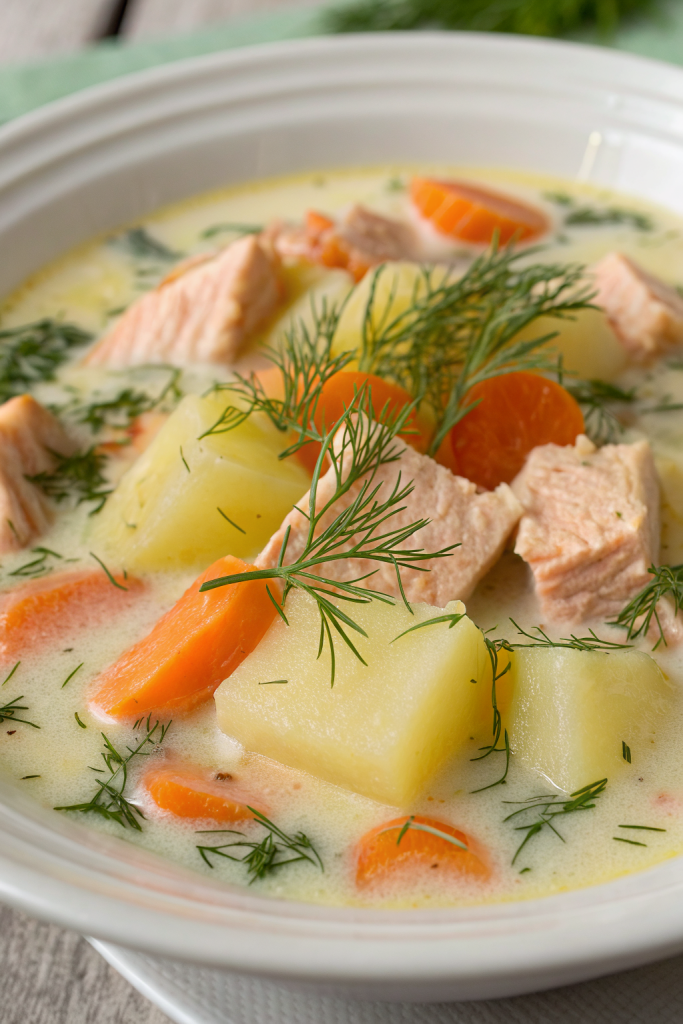 Lohikeitto Salmon Soup Recipe