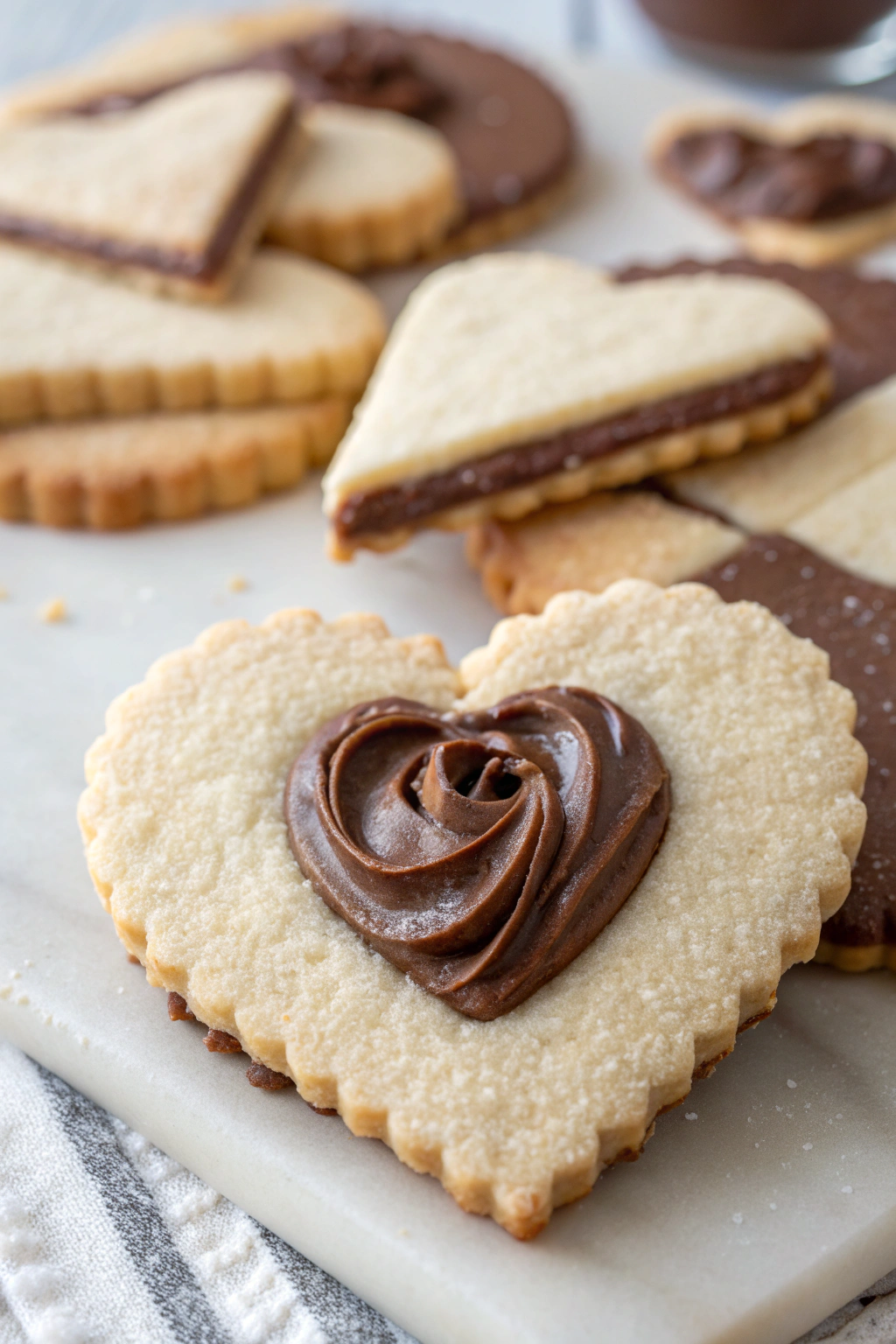 Nutella Linzer Cookies Recipe