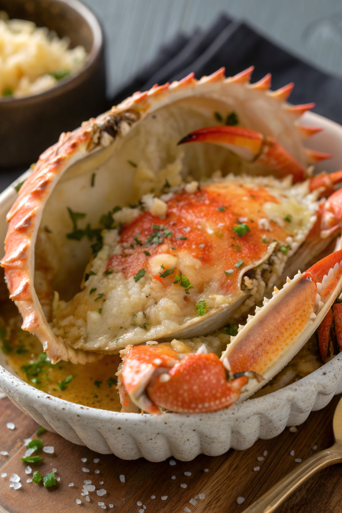 Oven-Roasted Dungeness Crab Recipe