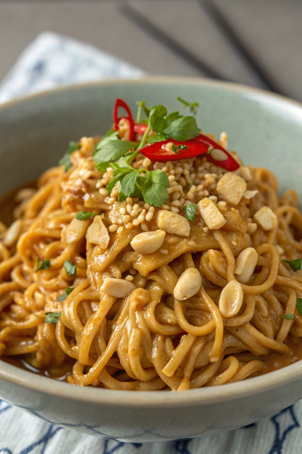 Peanut Butter Ramen Noodles Recipe