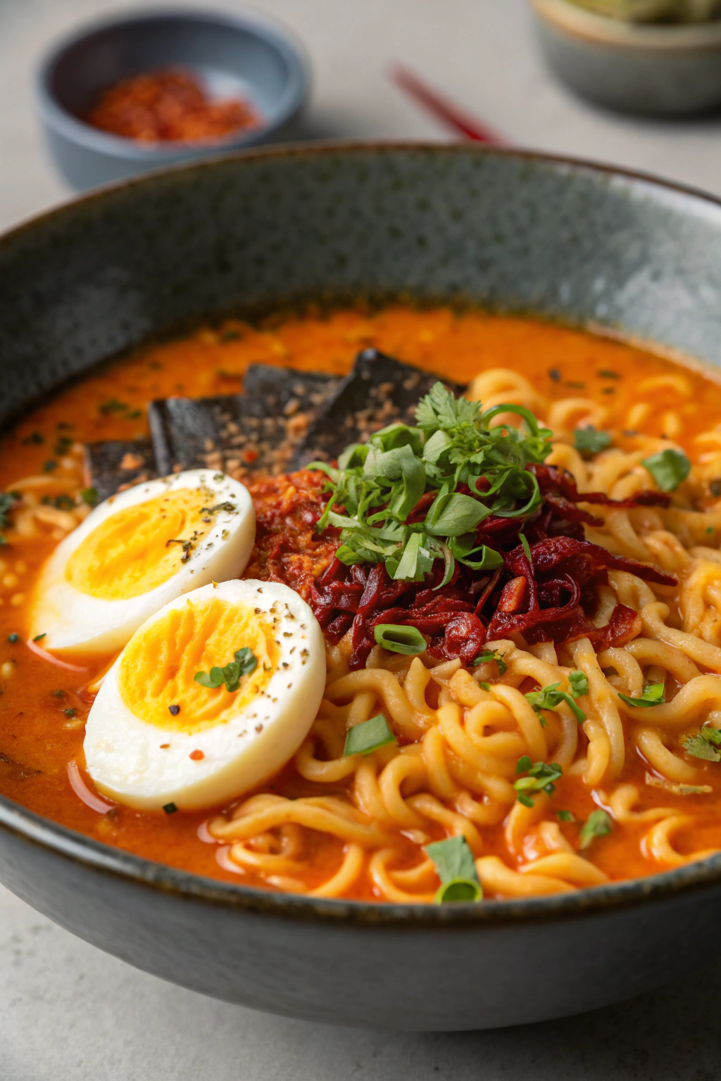 Peanut-y Red Thai Curry Ramen Recipe