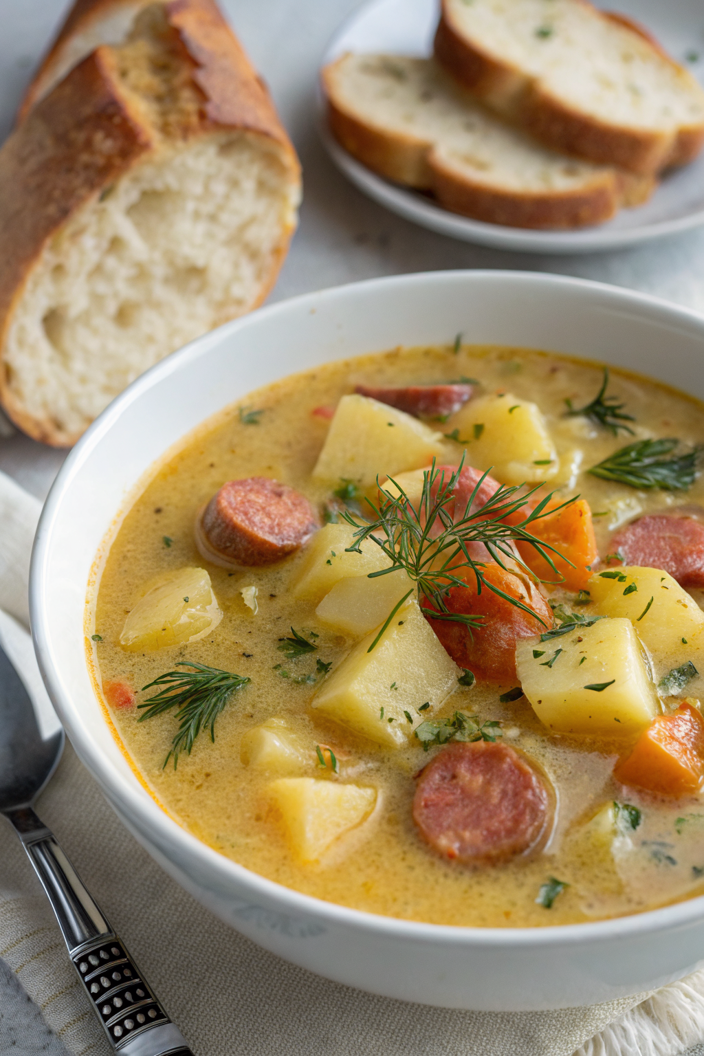 Polish Potato Soup Recipe