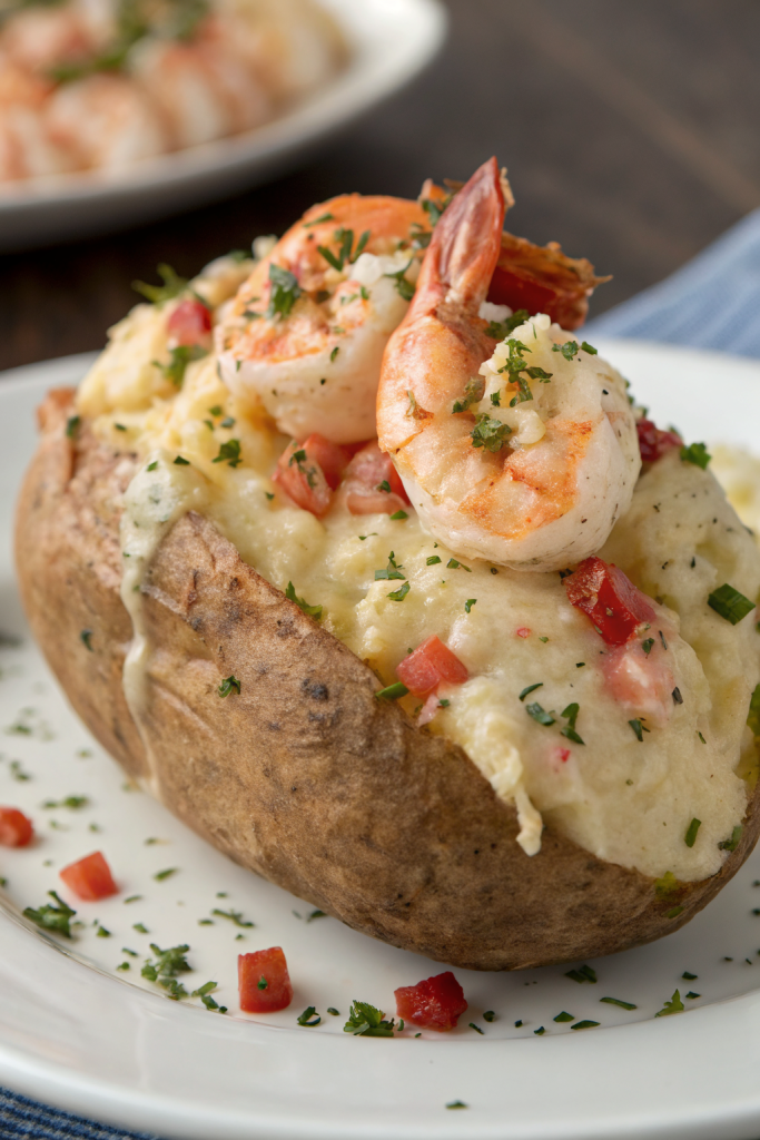 Southern-Style Seafood Stuffed Potatoes Recipe