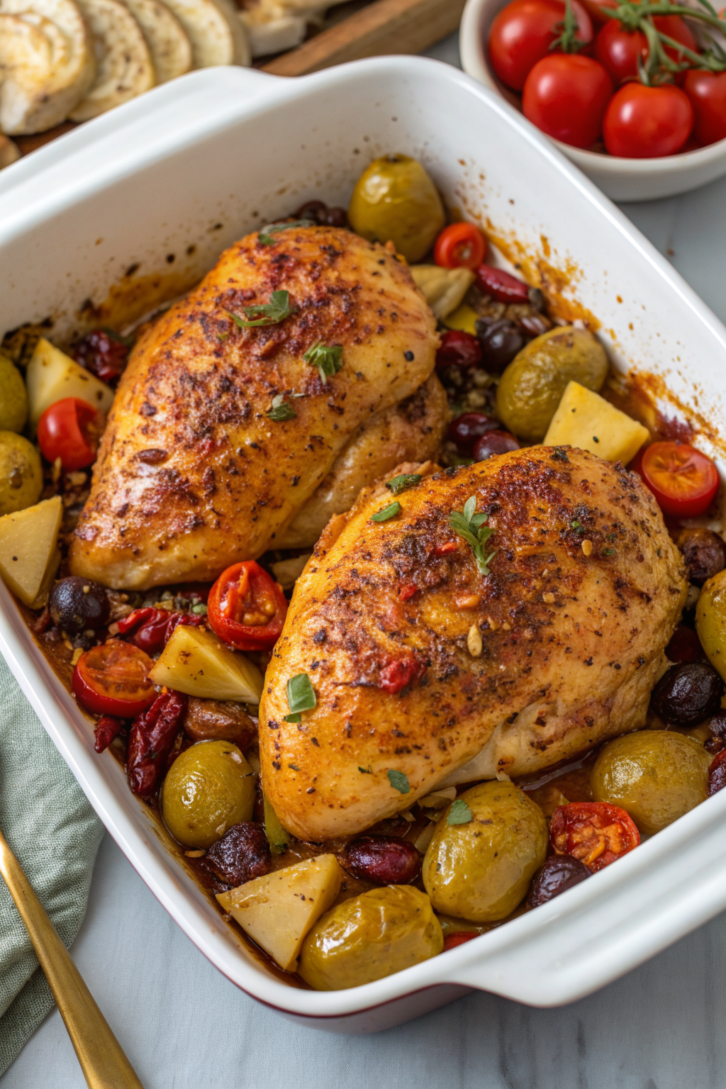 Tasty Easy Mediterranean Baked Fish Recipe