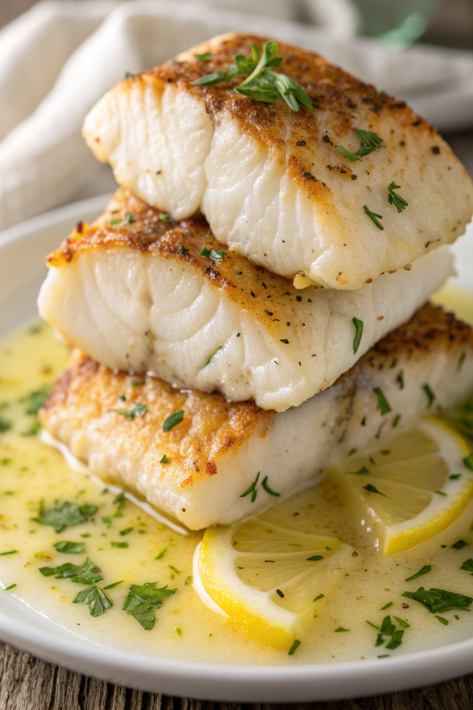 Tasty Lemon Garlic Butter Cod Recipe