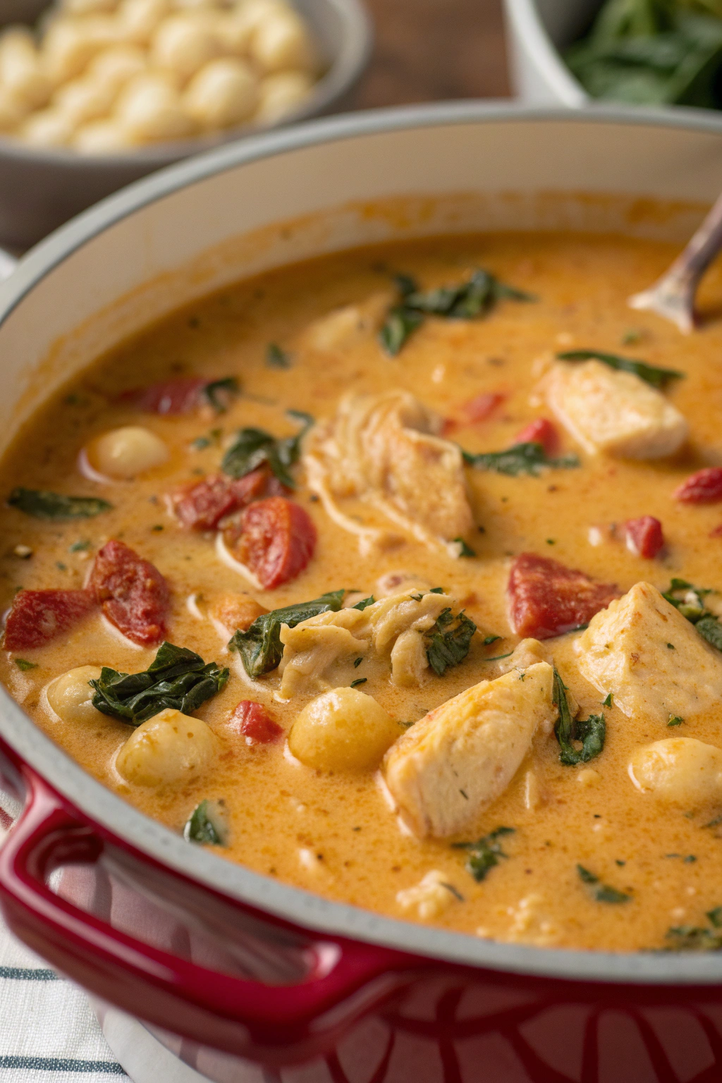 Tuscan Creamy Marry Me Chicken Soup Recipe
