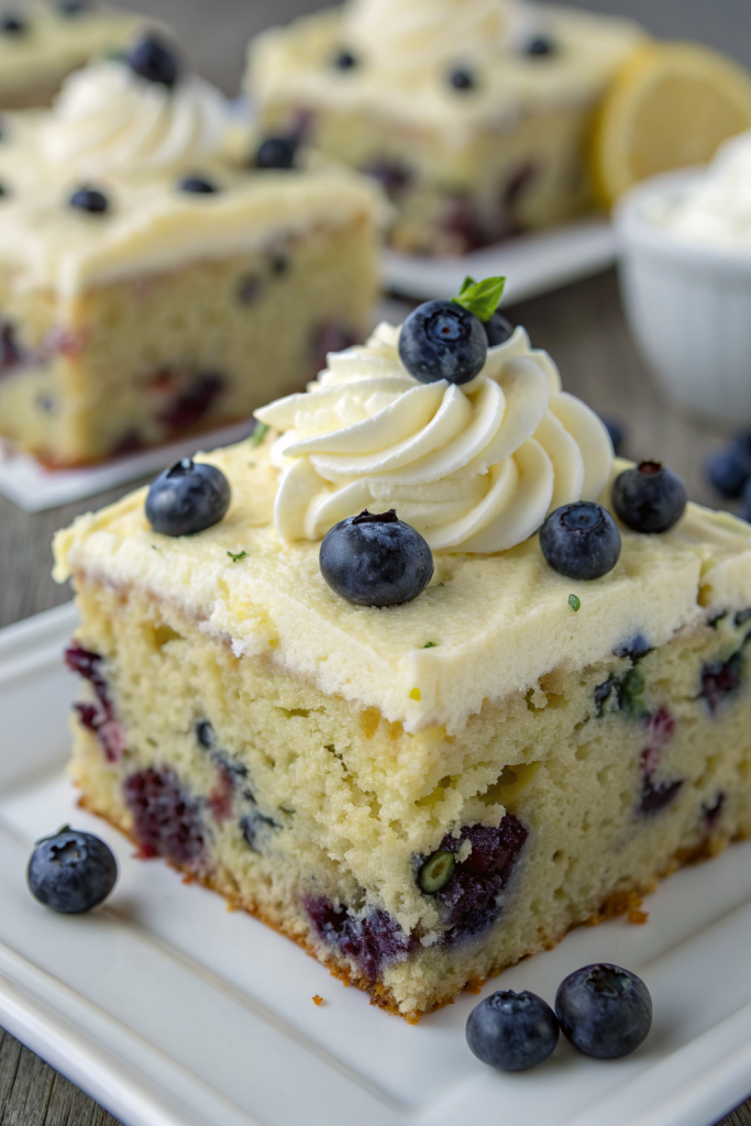Blueberry Zucchini Cake Recipe