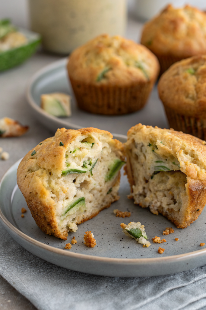 Chicken Cheese Zucchini Muffins Recipe