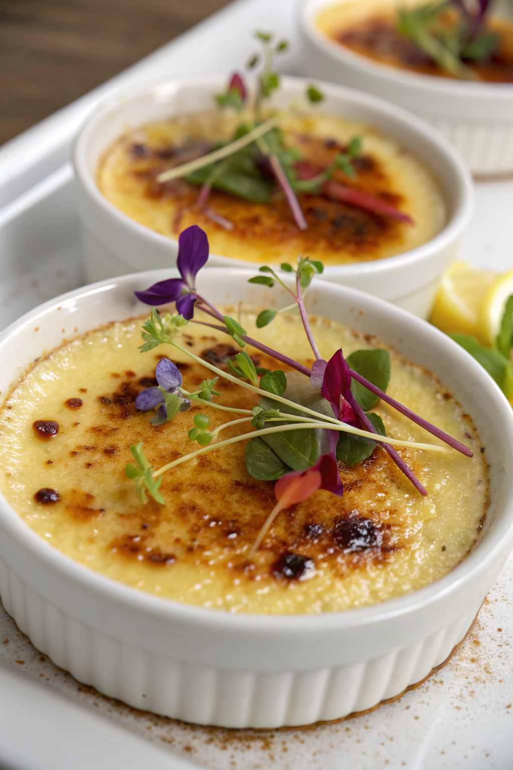 Crab Brulee Recipe