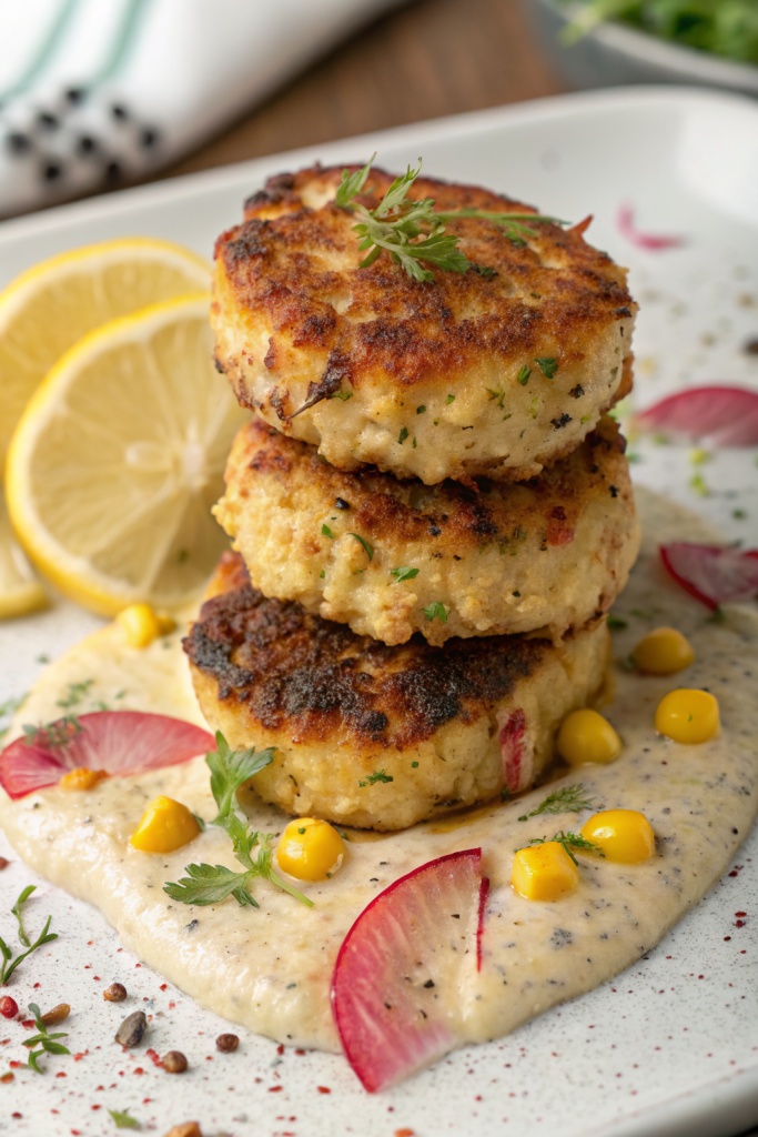 Crab Cakes with Lemon Aioli
