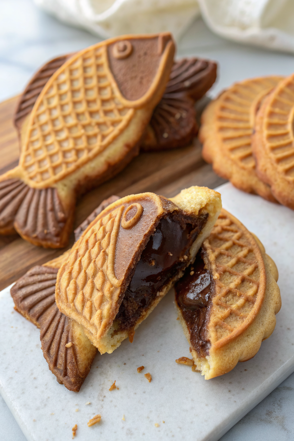 Taiyaki Japanese Fish Dessert Recipe