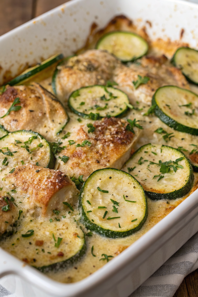 Tasty Chicken Zucchini Bake Recipe