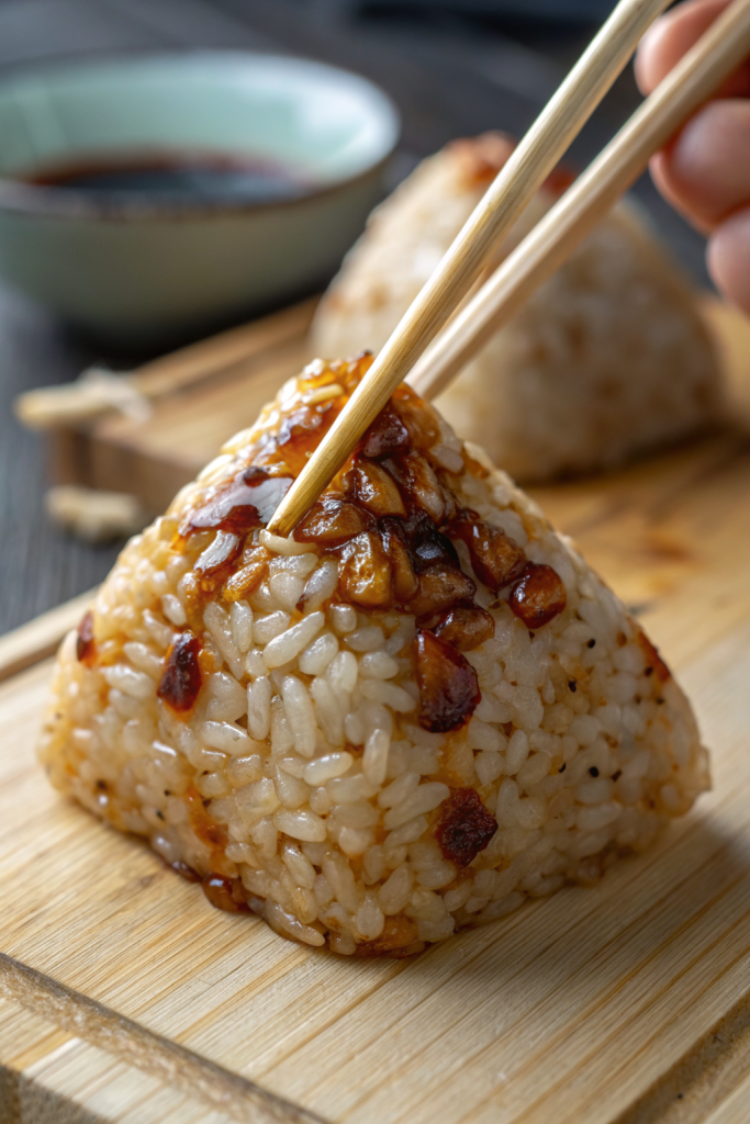 Yaki Onigiri Japanese Grilled Rice Balls Recipe