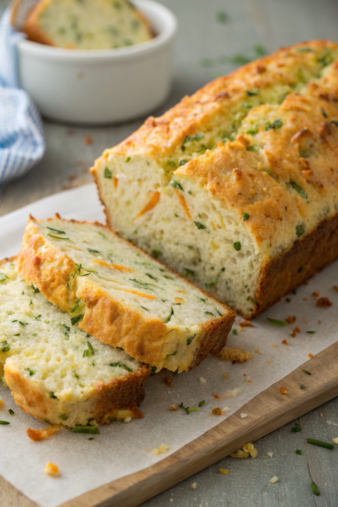 Zucchini Cheese Bread Recipe