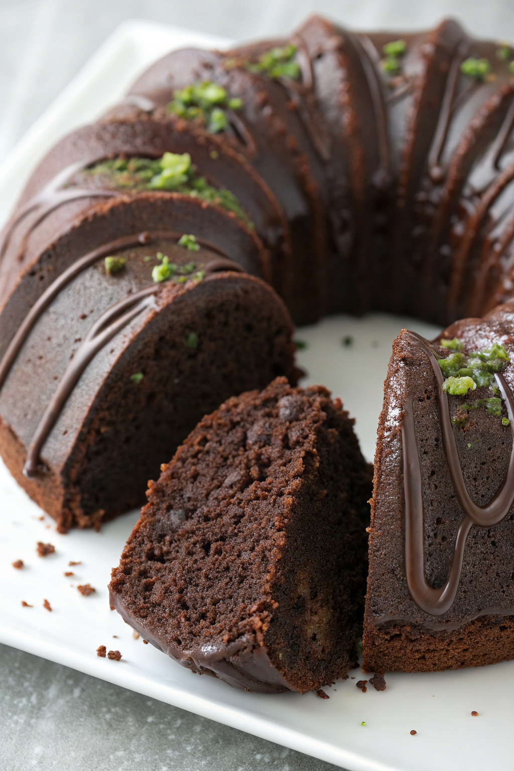 Zucchini Chocolate Cake Recipe