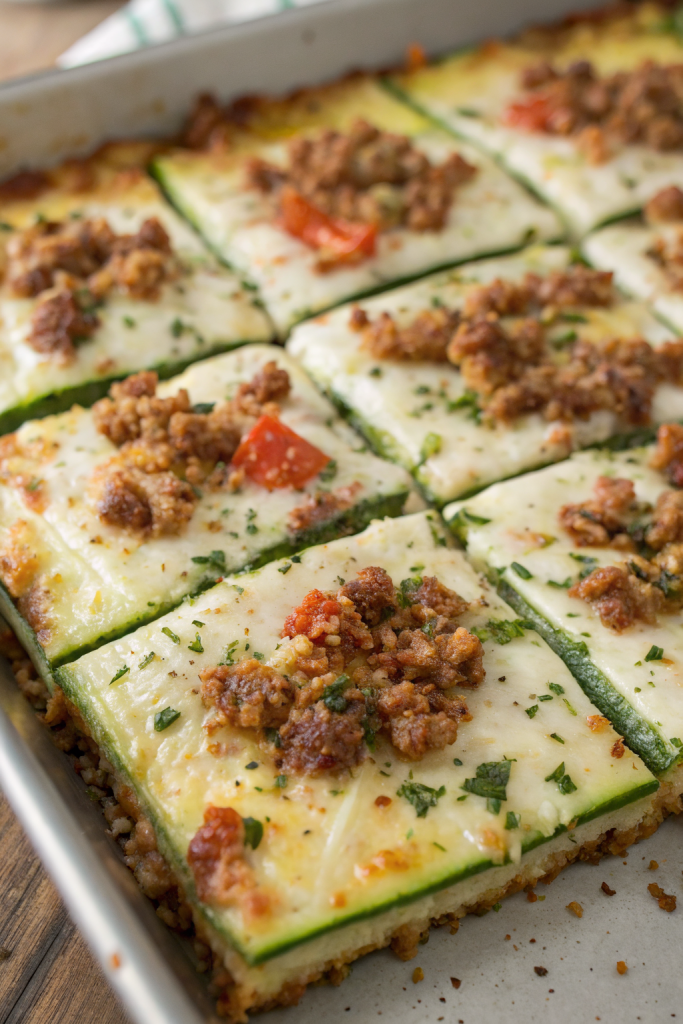 Zucchini Pizza Casserole Recipe