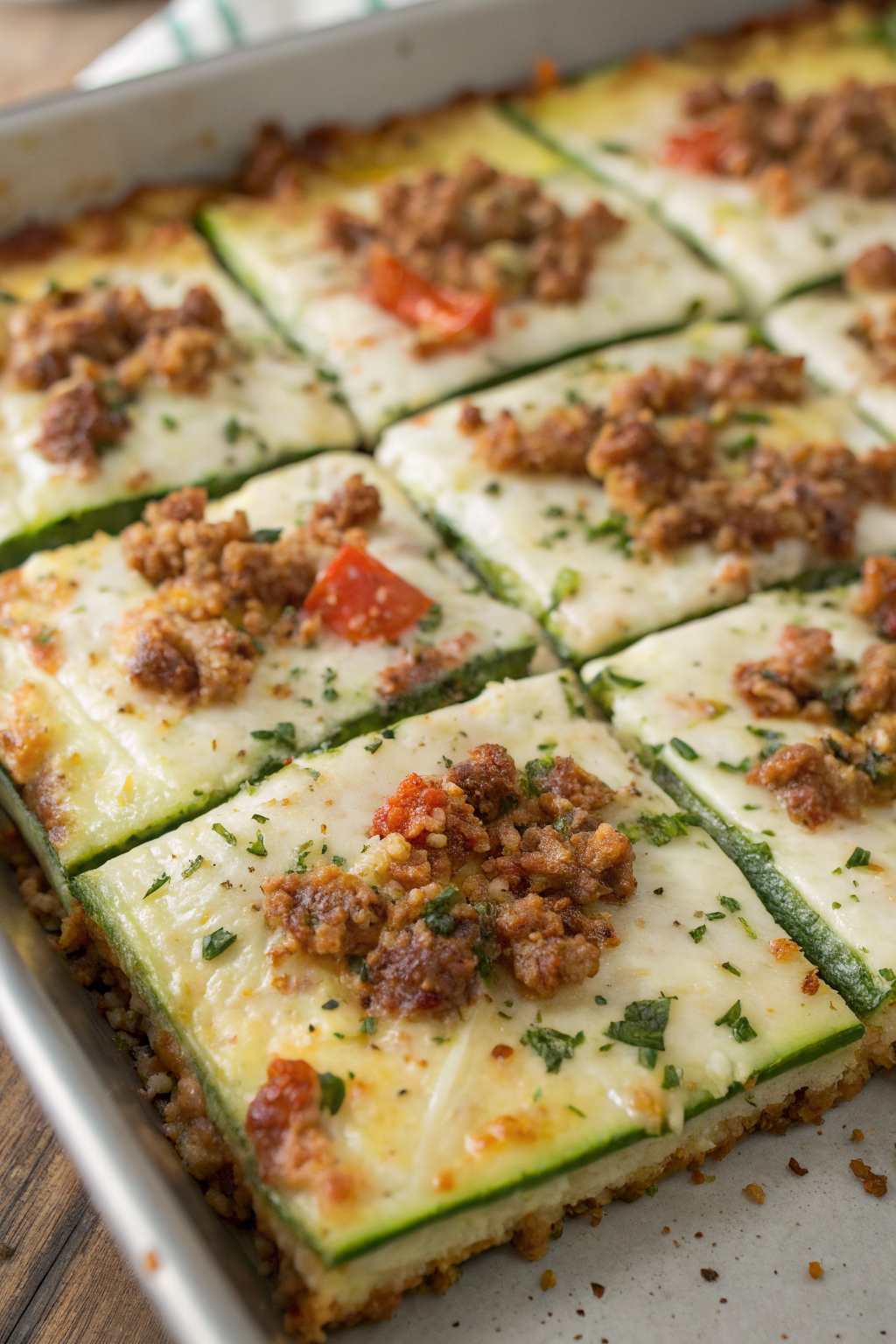 Zucchini Pizza Casserole Recipe