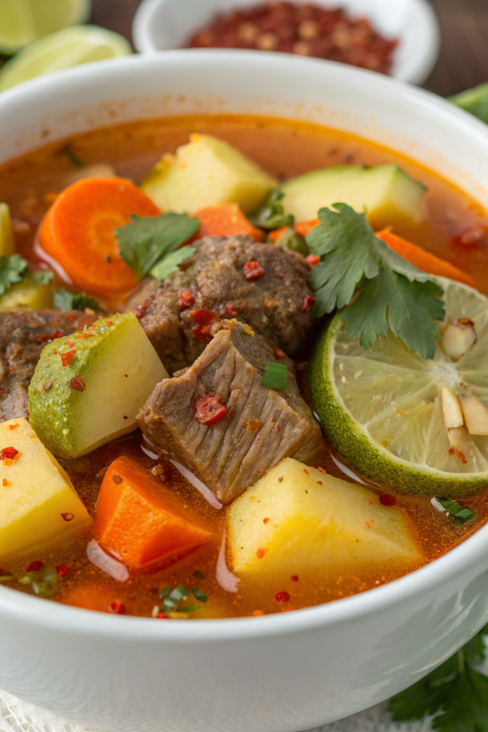Caldo de Res Mexican Beef Soup Recipe