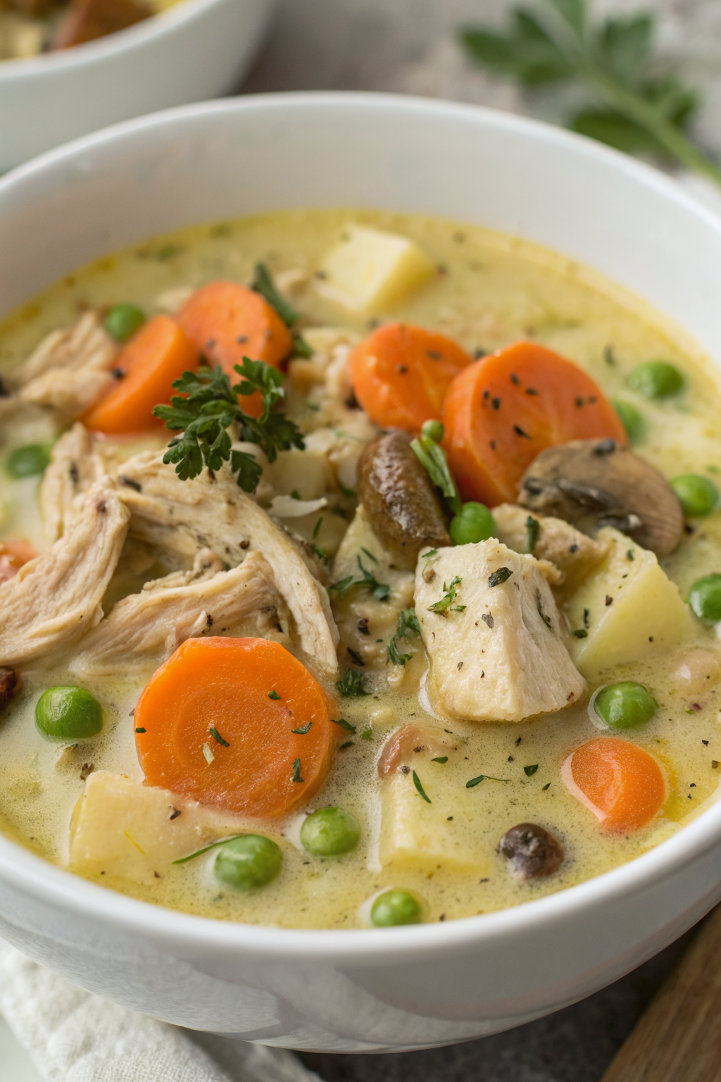 Chicken Pot Pie Soup Recipe