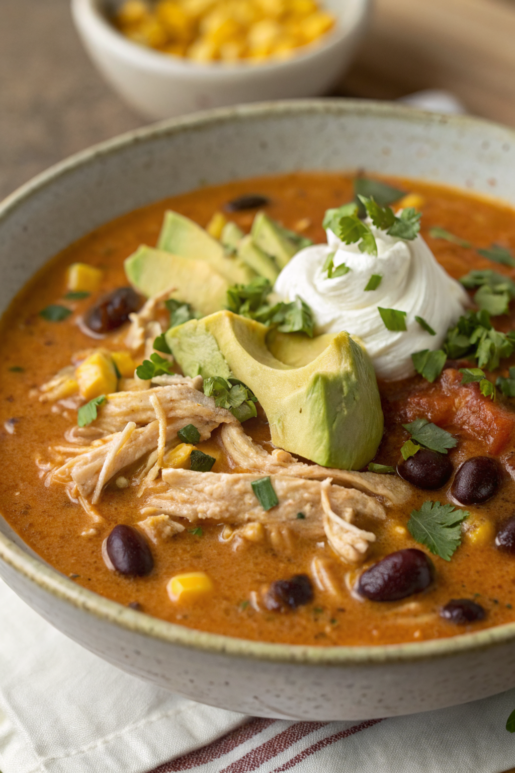 Creamy Chicken Enchiladda Soup Recipe