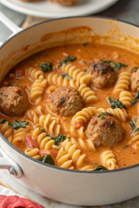 Creamy Italian Meatball Soup Recipe