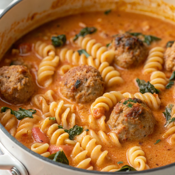 Creamy Italian Meatball Soup Recipe