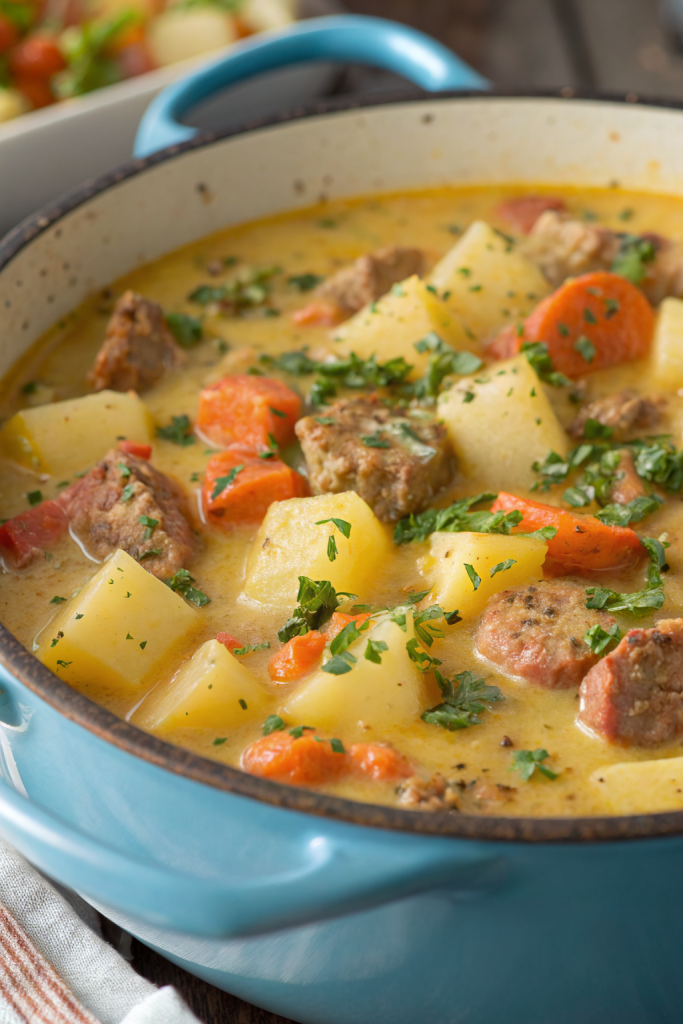 Creamy Sausage Potato Soup Recipe